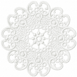 3D Specialty Lace And Swan Embroidery Design 2 3D Specialty Lace And Swan Embroidery Design 2